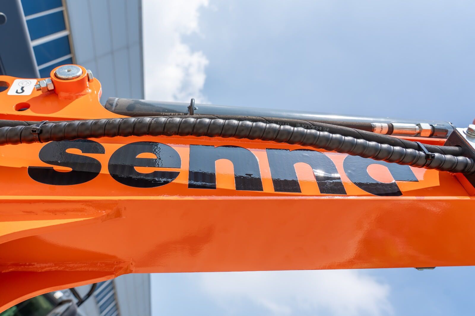 Senna-giek met woordmerk